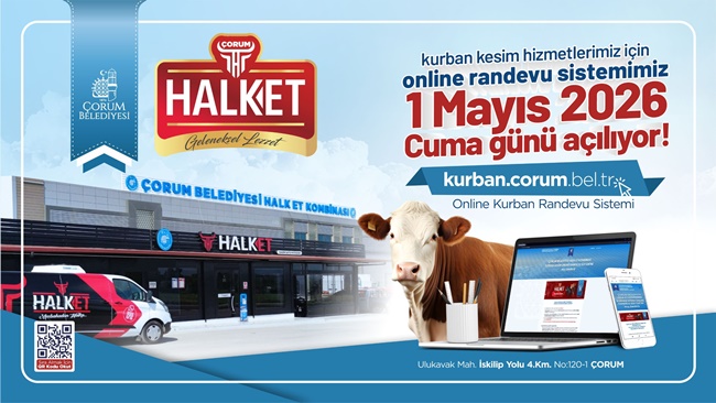 BELEDİYENİN ONLİNE KURBAN KESİM  RANDEVU SİSTEMİ YARIN AÇILIYOR